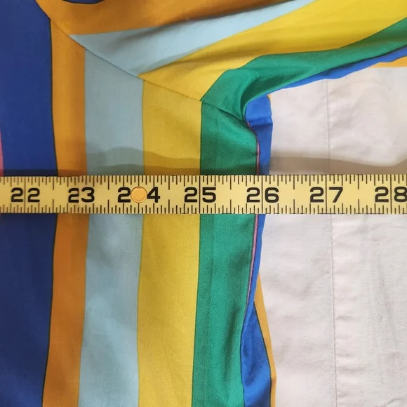 NWT Sugarlips Multicolor Striped Midi Dress Resort 2X - Picture 10 of 13